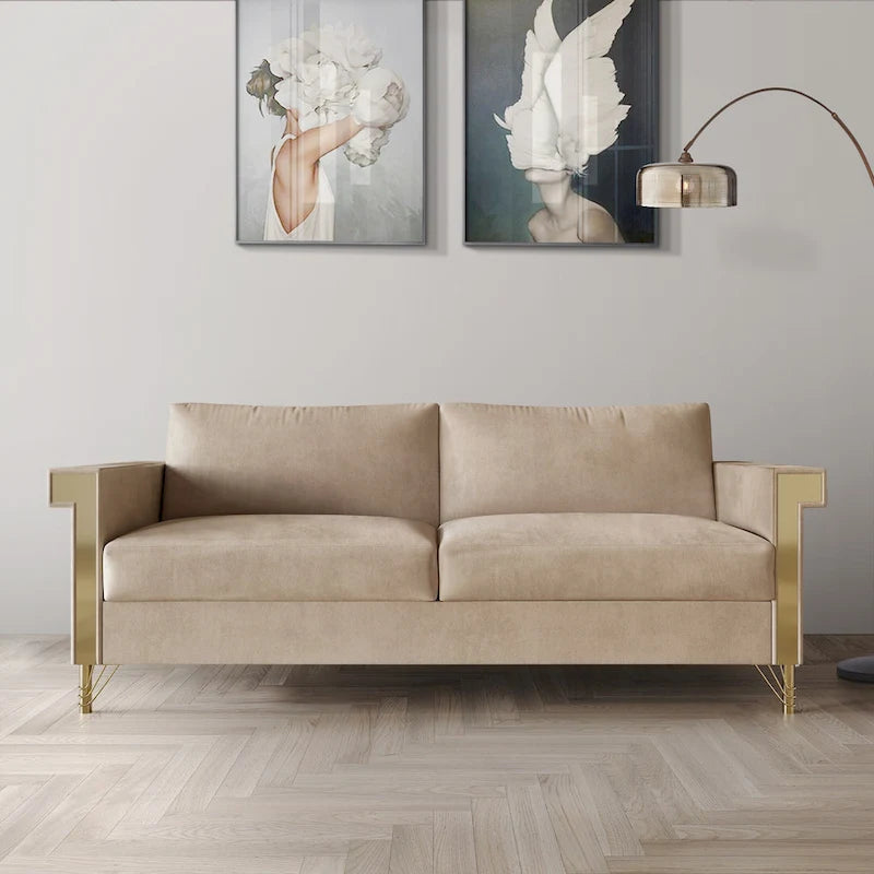 CraftPorch Divano lussuoso con rivestimento in velluto