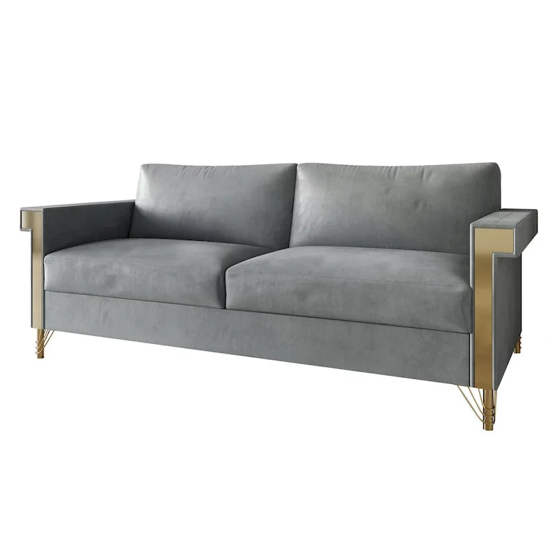 CraftPorch Divano lussuoso con rivestimento in velluto