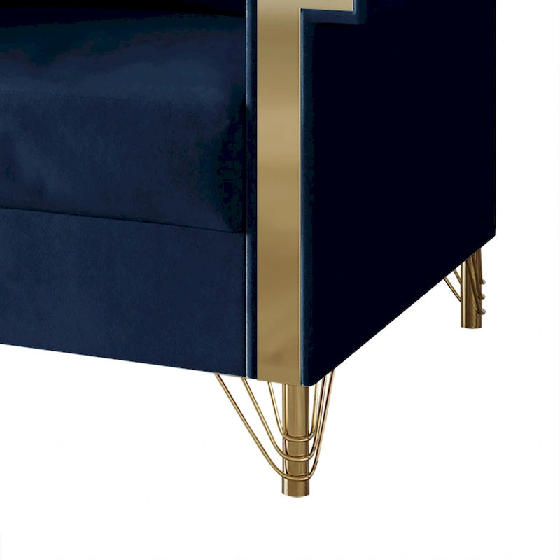 CraftPorch Divano lussuoso con rivestimento in velluto