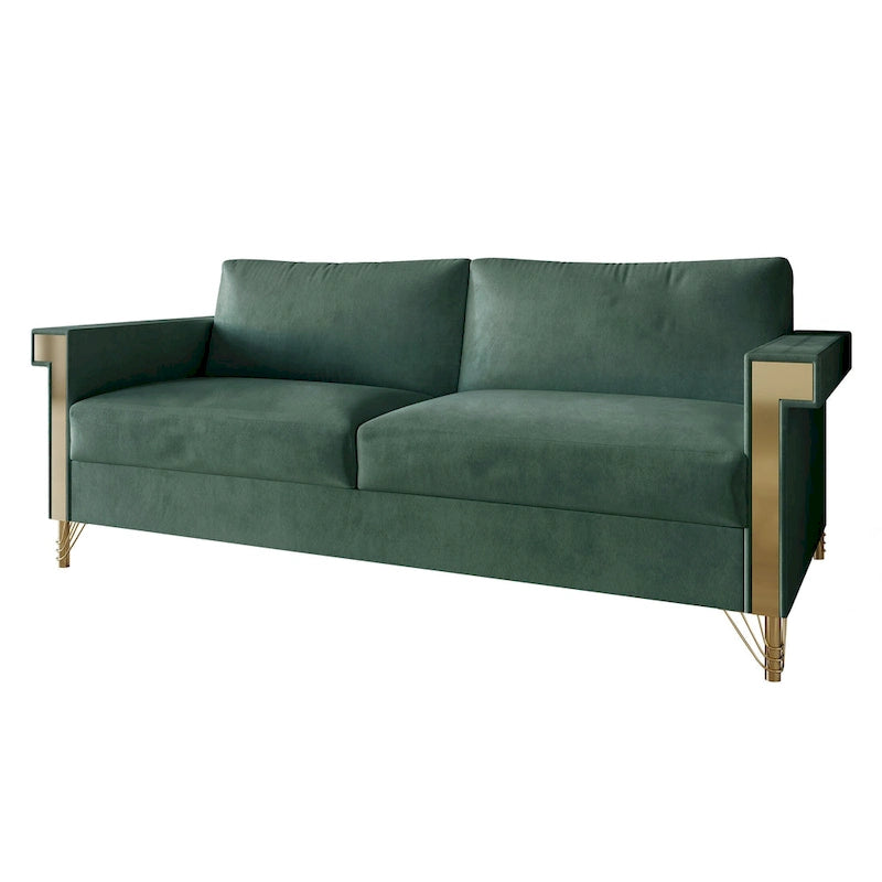 CraftPorch Divano lussuoso con rivestimento in velluto