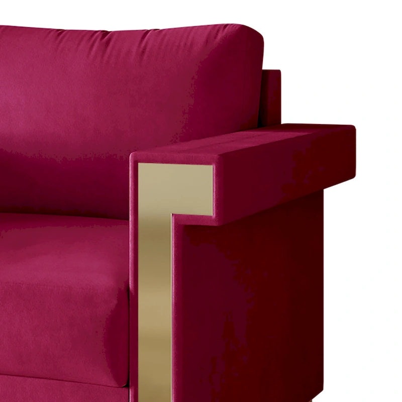 CraftPorch Divano lussuoso con rivestimento in velluto