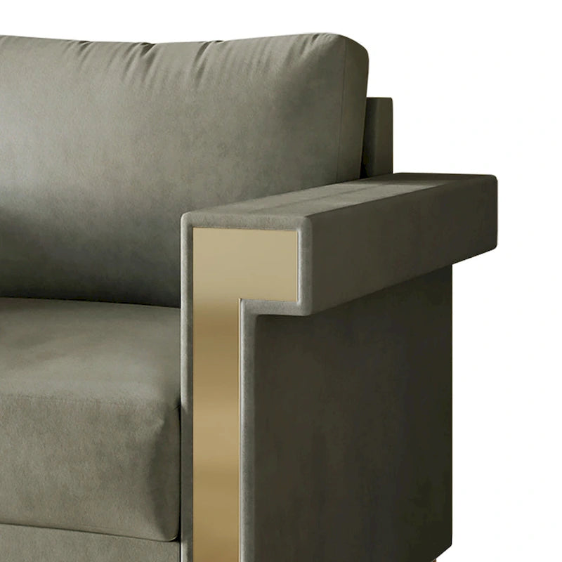 CraftPorch Divano lussuoso con rivestimento in velluto