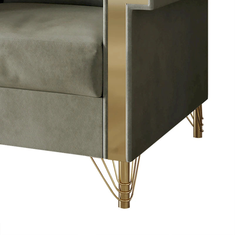 CraftPorch Divano lussuoso con rivestimento in velluto