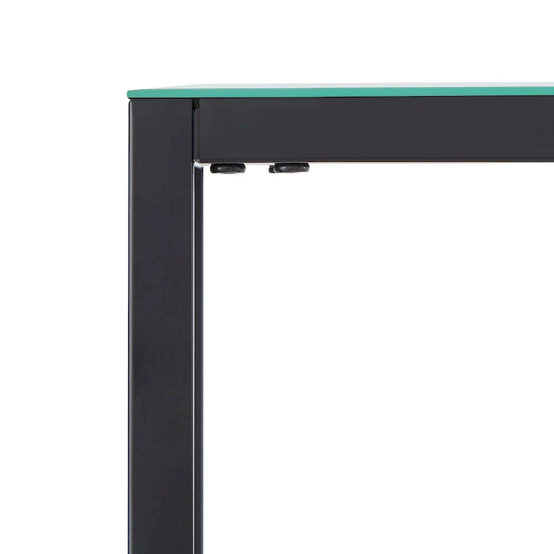 Tavolino Consolle Lungo Stretto con Specchio Superiore SEI Furniture Ham
