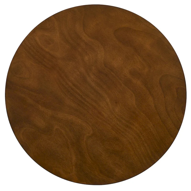 Set da pranzo Irvi a 3 pezzi in legno di gomma tradizionale, altezza bancone, di Furniture of America