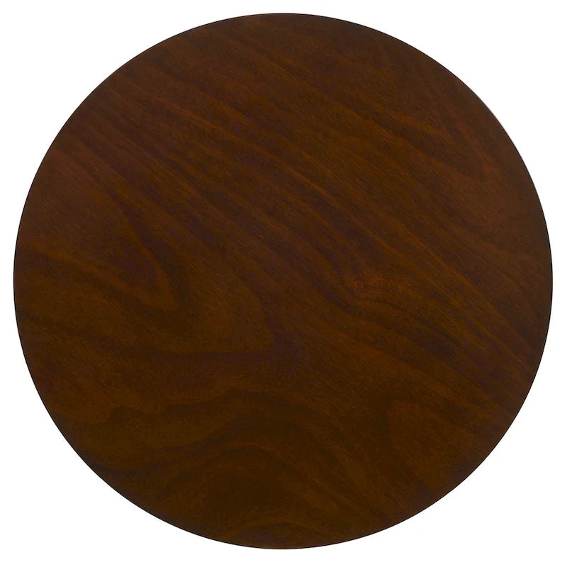 Set da pranzo Irvi a 3 pezzi in legno di gomma tradizionale, altezza bancone, di Furniture of America