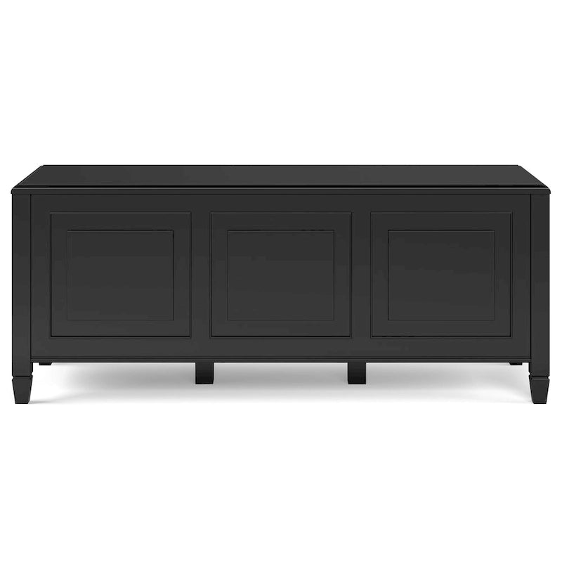 WYNDENHALL Hampshire - Cassapanca/Panca contenitore tradizionale in LEGNO MASSELLO, larga 51 pollici - 51 L x 18 P x 20,75 A