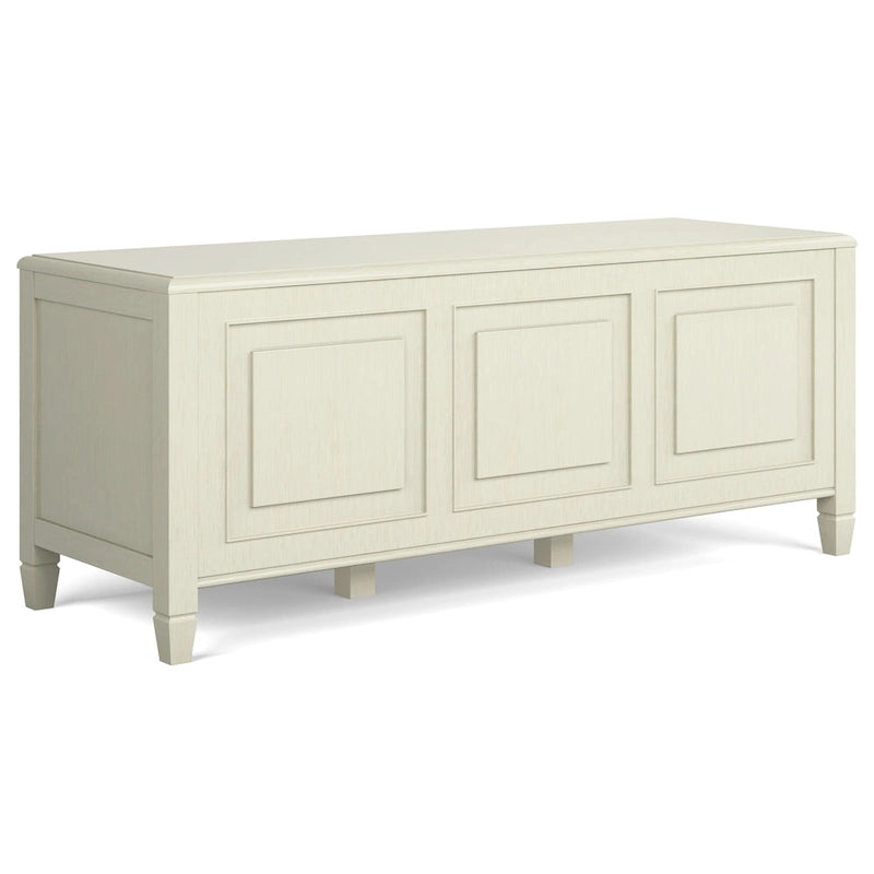WYNDENHALL Hampshire - Cassapanca/Panca contenitore tradizionale in LEGNO MASSELLO, larga 51 pollici - 51 L x 18 P x 20,75 A