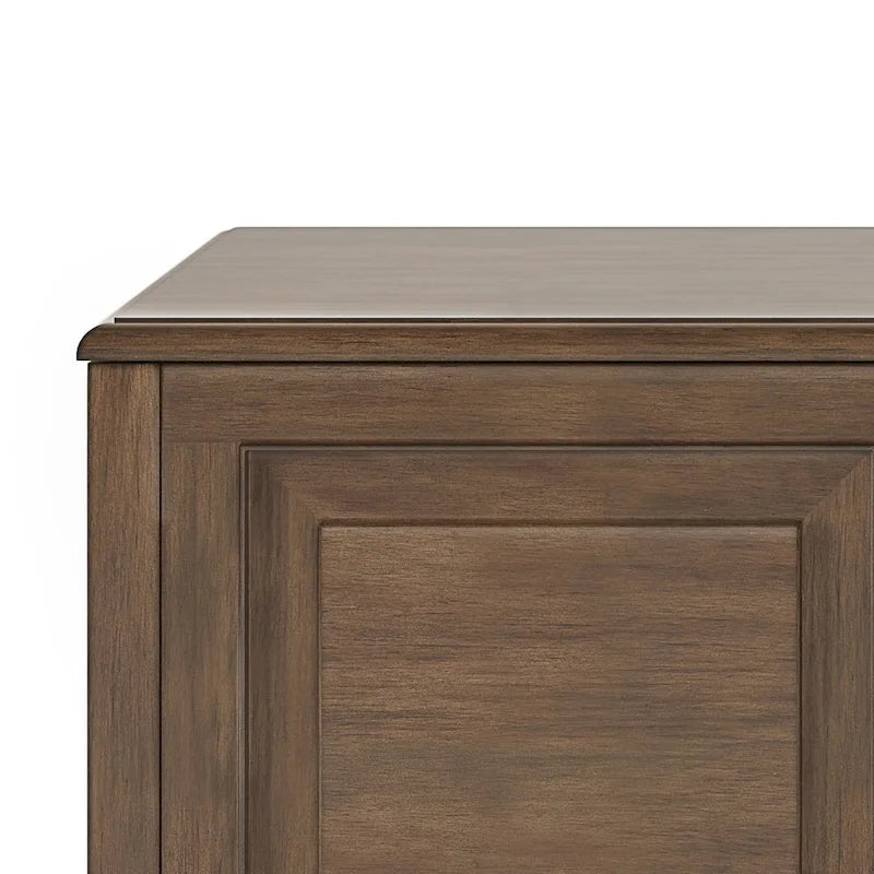 WYNDENHALL Hampshire - Cassapanca/Panca contenitore tradizionale in LEGNO MASSELLO, larga 51 pollici - 51 L x 18 P x 20,75 A