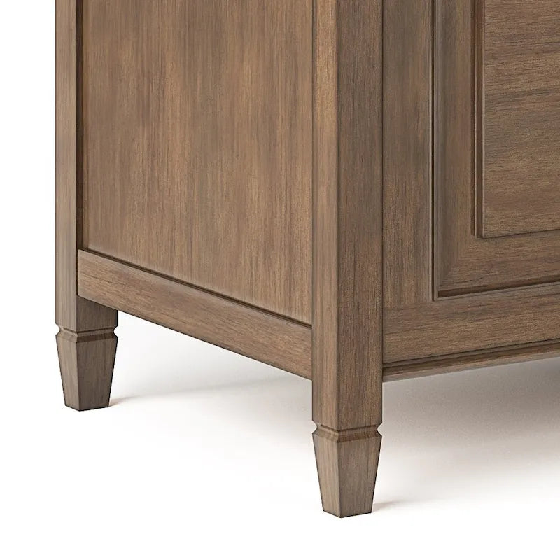 WYNDENHALL Hampshire - Cassapanca/Panca contenitore tradizionale in LEGNO MASSELLO, larga 51 pollici - 51 L x 18 P x 20,75 A