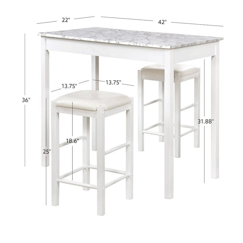 Speakeasy 3-piece Dinette Set