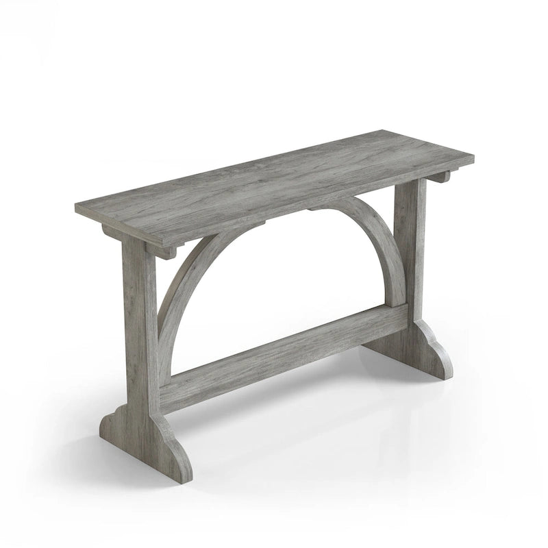 Consolle Catrina Rustic Oak Finish da 47 pollici di Furniture of America