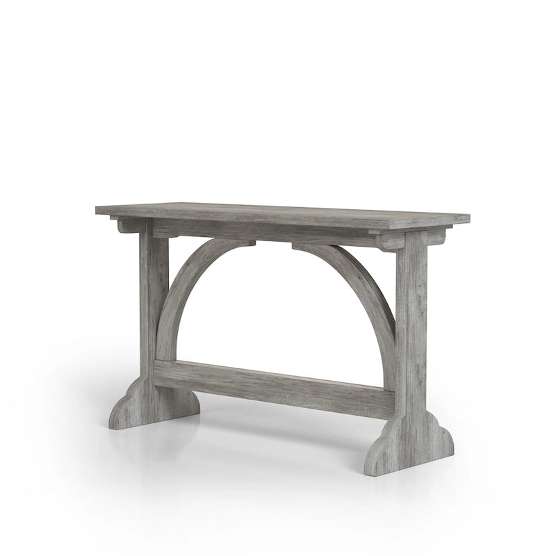 Consolle Catrina Rustic Oak Finish da 47 pollici di Furniture of America