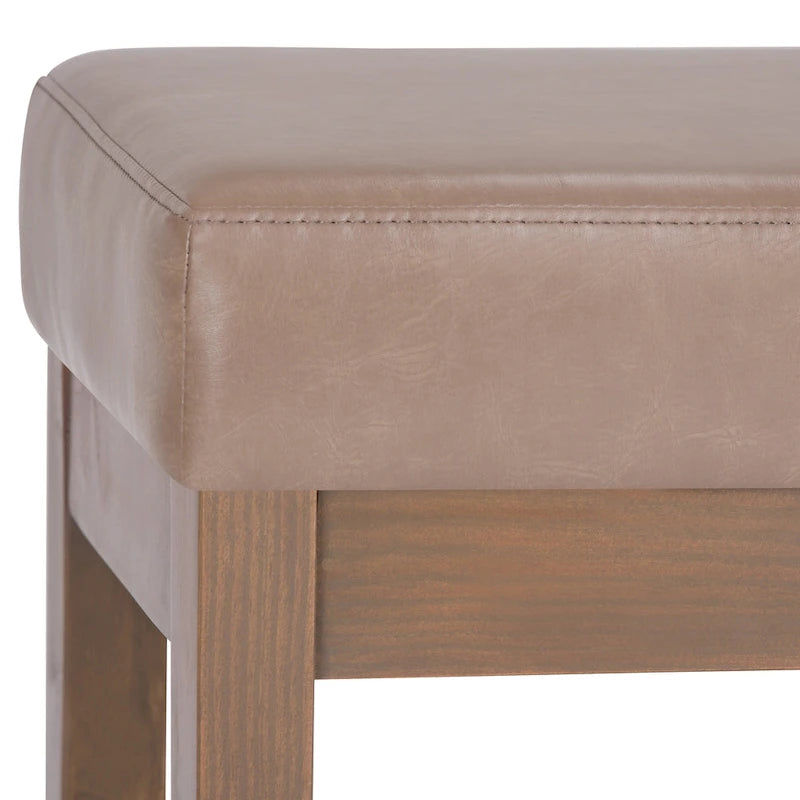 WYNDENHALL Madison 26 inch Wide Contemporary Rectangle Ottoman Bench
