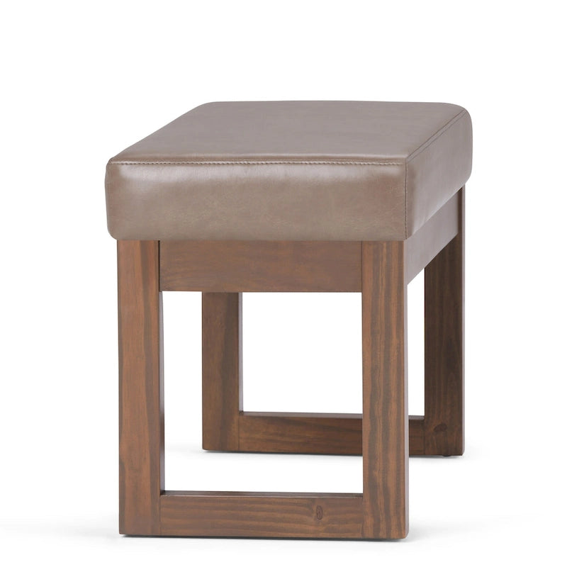 WYNDENHALL Madison 26 inch Wide Contemporary Rectangle Ottoman Bench