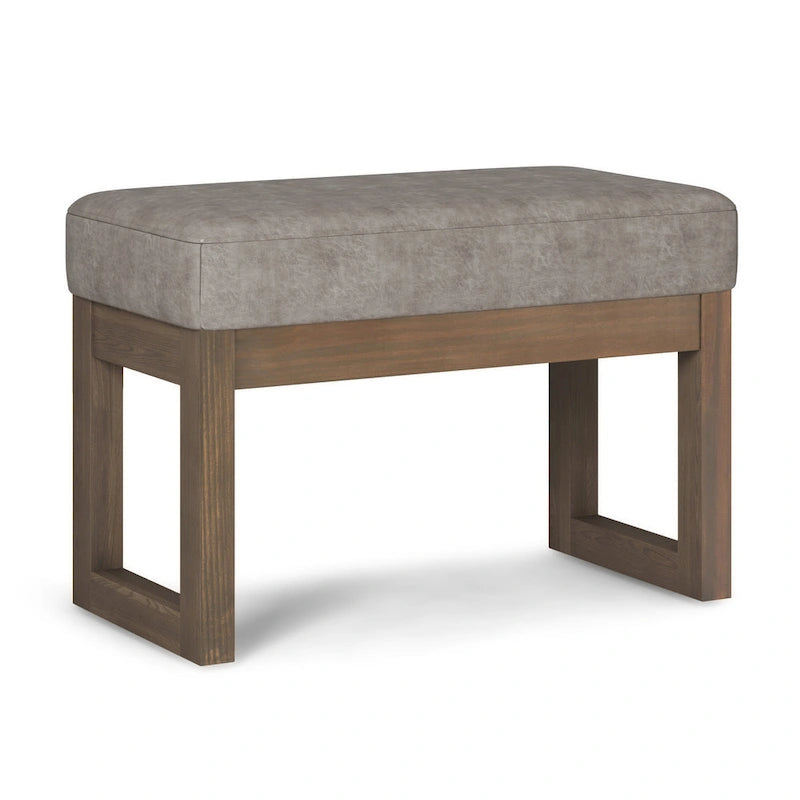 WYNDENHALL Madison 26 inch Wide Contemporary Rectangle Ottoman Bench