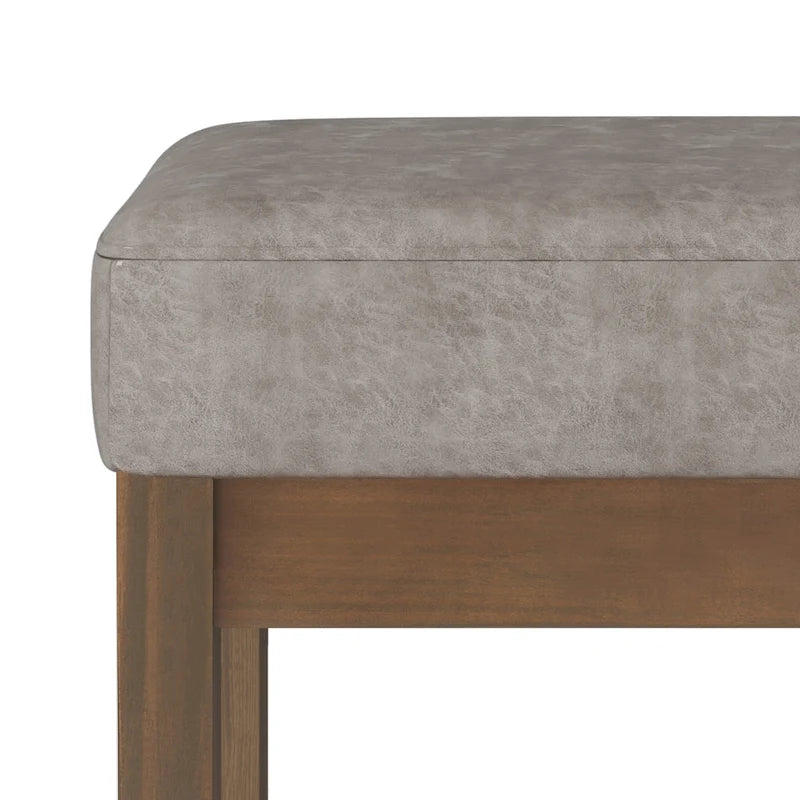 WYNDENHALL Madison 26 inch Wide Contemporary Rectangle Ottoman Bench