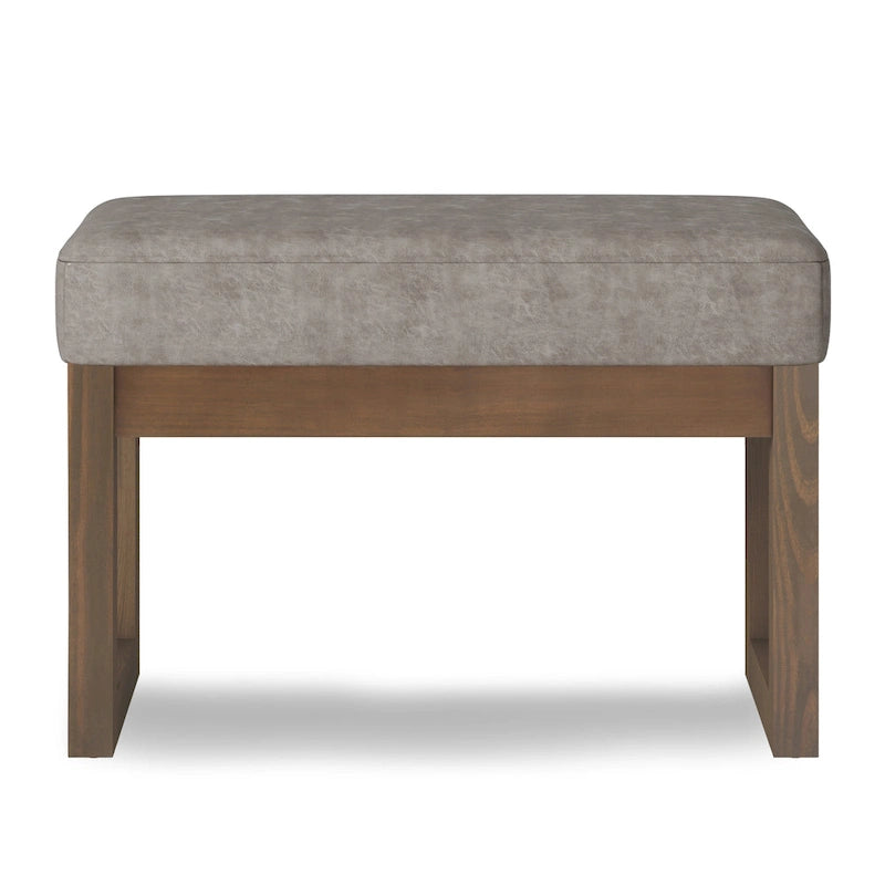 WYNDENHALL Madison 26 inch Wide Contemporary Rectangle Ottoman Bench