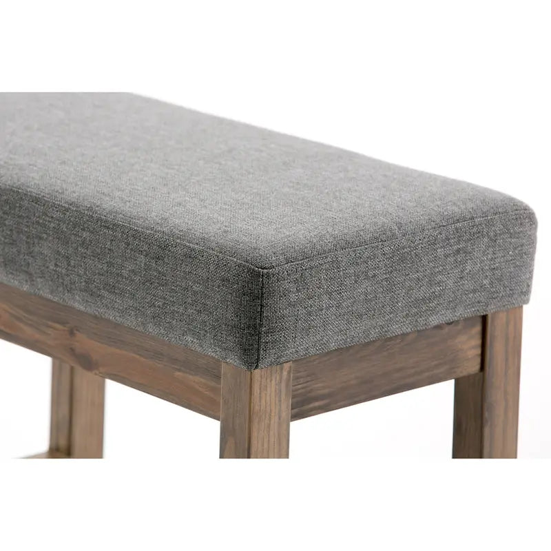 WYNDENHALL Madison 26 inch Wide Contemporary Rectangle Ottoman Bench