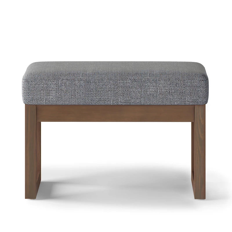 WYNDENHALL Madison 26 inch Wide Contemporary Rectangle Ottoman Bench