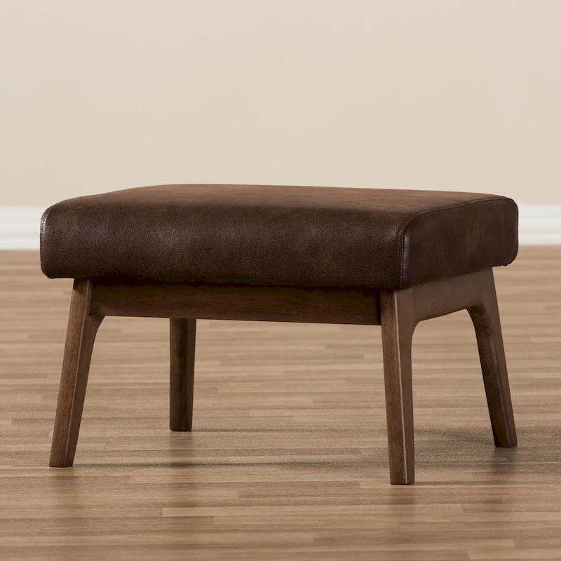 Pouf Mid-Century di Baxton Studio