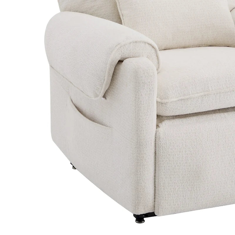 Chloe Power Lift Recliner with Heat Massage for Elderly