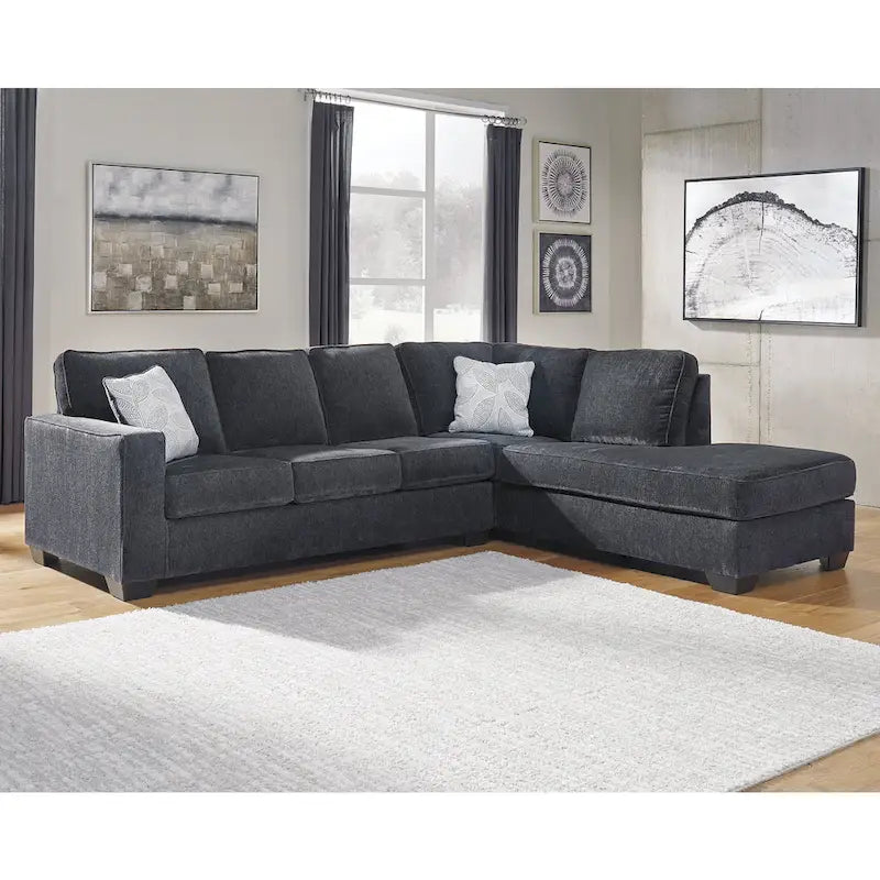Divano angolare a 2 pezzi con chaise longue Altari di Signature Design by Ashley - 279 L x 228 P x 94 A