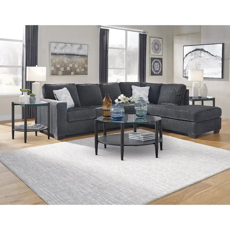 Divano angolare a 2 pezzi con chaise longue Altari di Signature Design by Ashley - 279 L x 228 P x 94 A