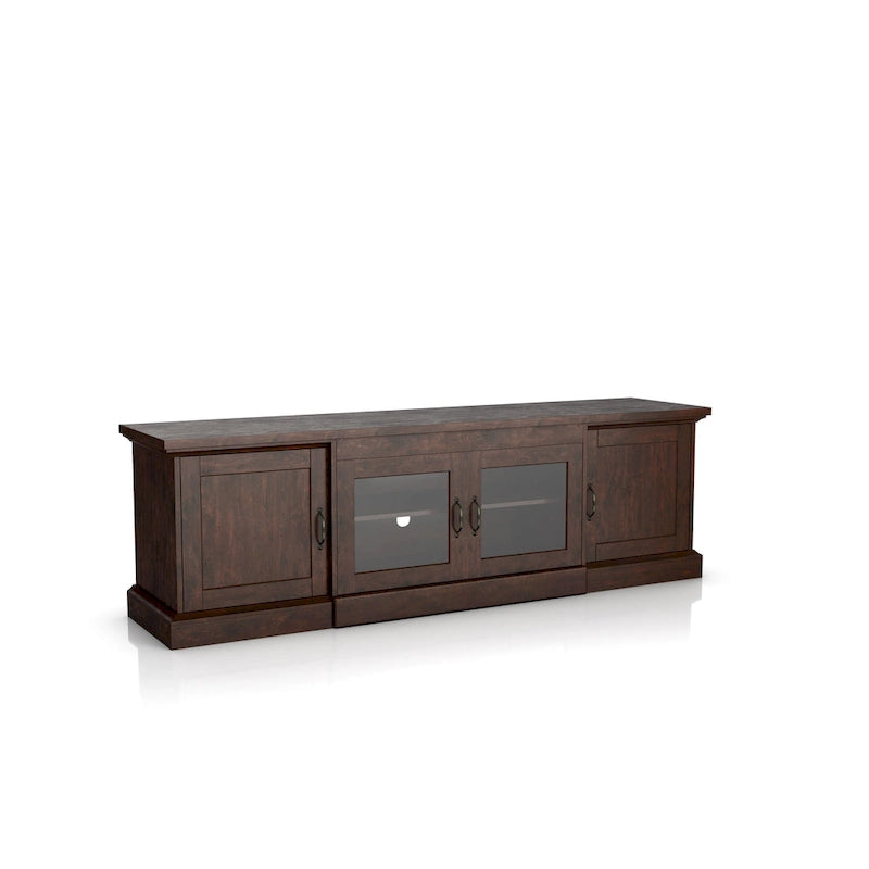Mobile TV consolle multifunzione Bick Rustic da 68 pollici di Furniture of America