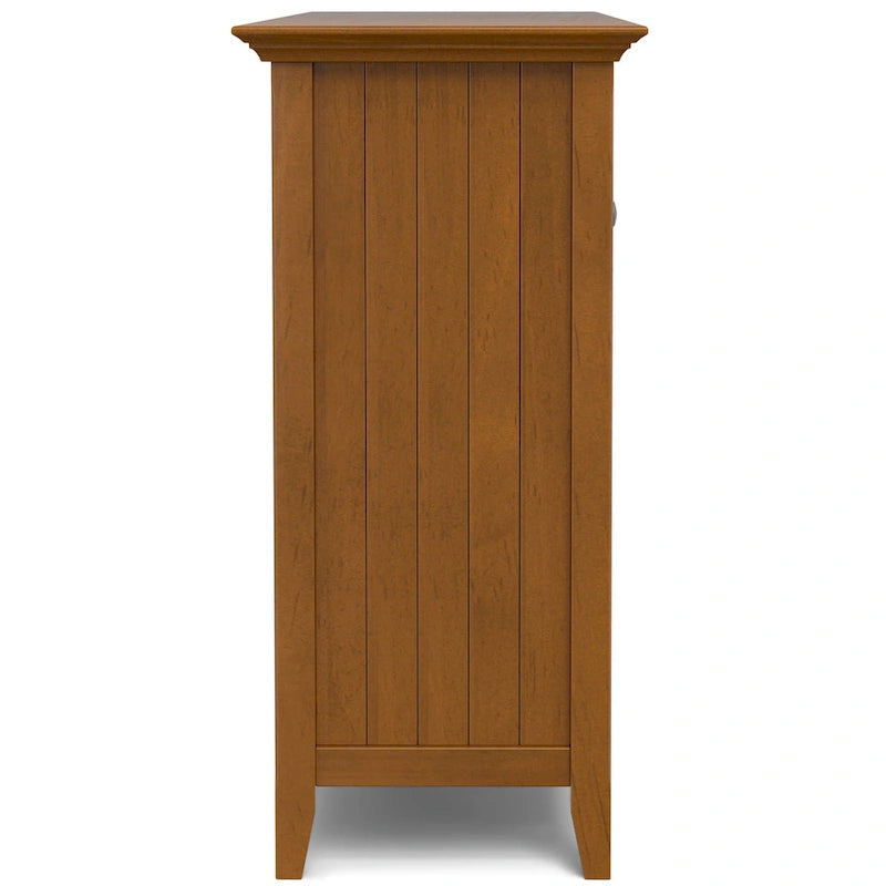 WYNDENHALL Freemont SOLID WOOD 54 inch Wide Transitional Sideboard Buffet and Wine Rack - 54 W x 17 D x 36 H