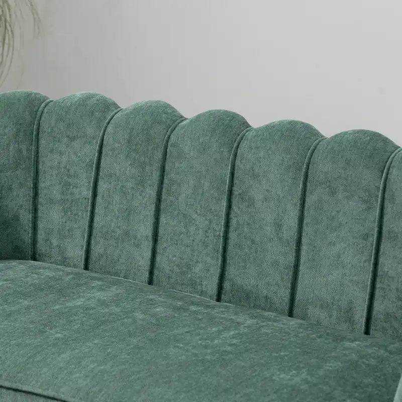 Divanetto Imbottito Stile Mid-Century Modern 59W