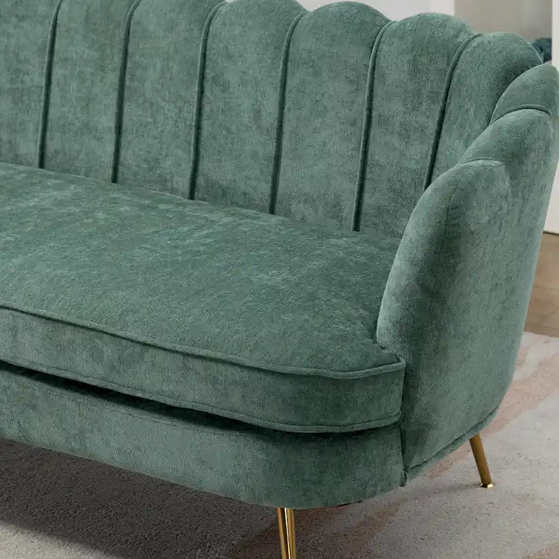 Divanetto Imbottito Stile Mid-Century Modern 59W