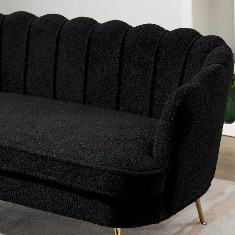 Divanetto Imbottito Stile Mid-Century Modern 59W