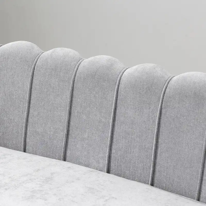 Divanetto Imbottito Stile Mid-Century Modern 59W
