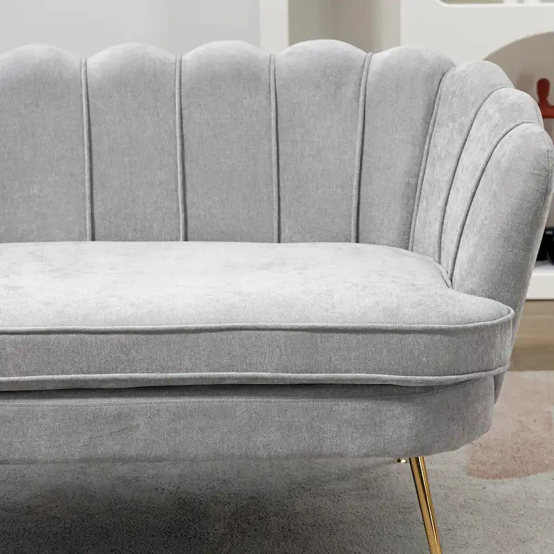 Divanetto Imbottito Stile Mid-Century Modern 59W