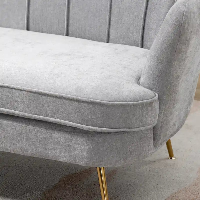Divanetto Imbottito Stile Mid-Century Modern 59W