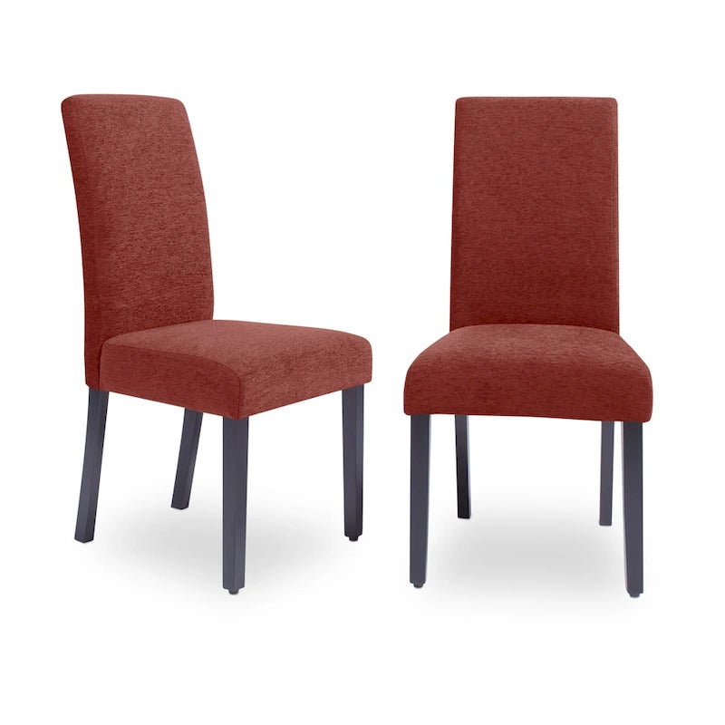 Sedie da pranzo imbottite Aprilia (set da 2)