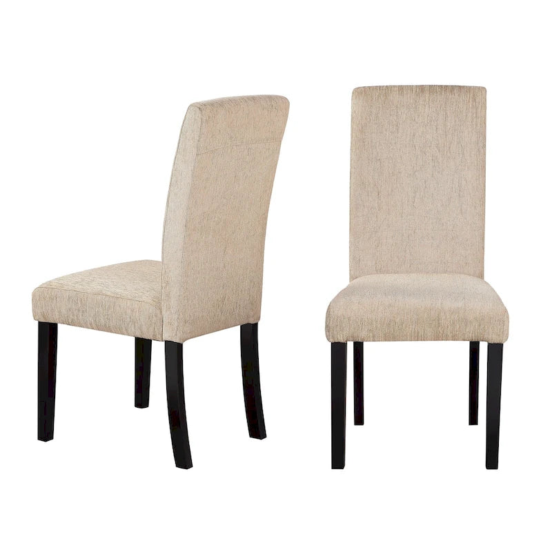 Sedie da pranzo imbottite Aprilia (set da 2)
