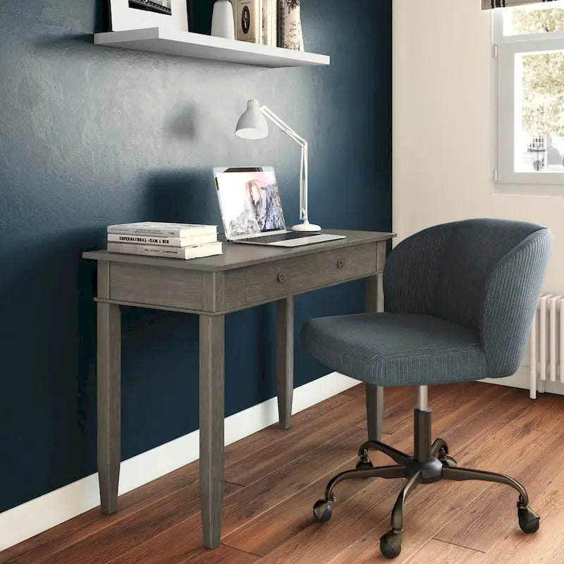 WYNDENHALL Scrivania da Ufficio Transizionale in LEGNO MASSELLO Sterling, larga 42 pollici