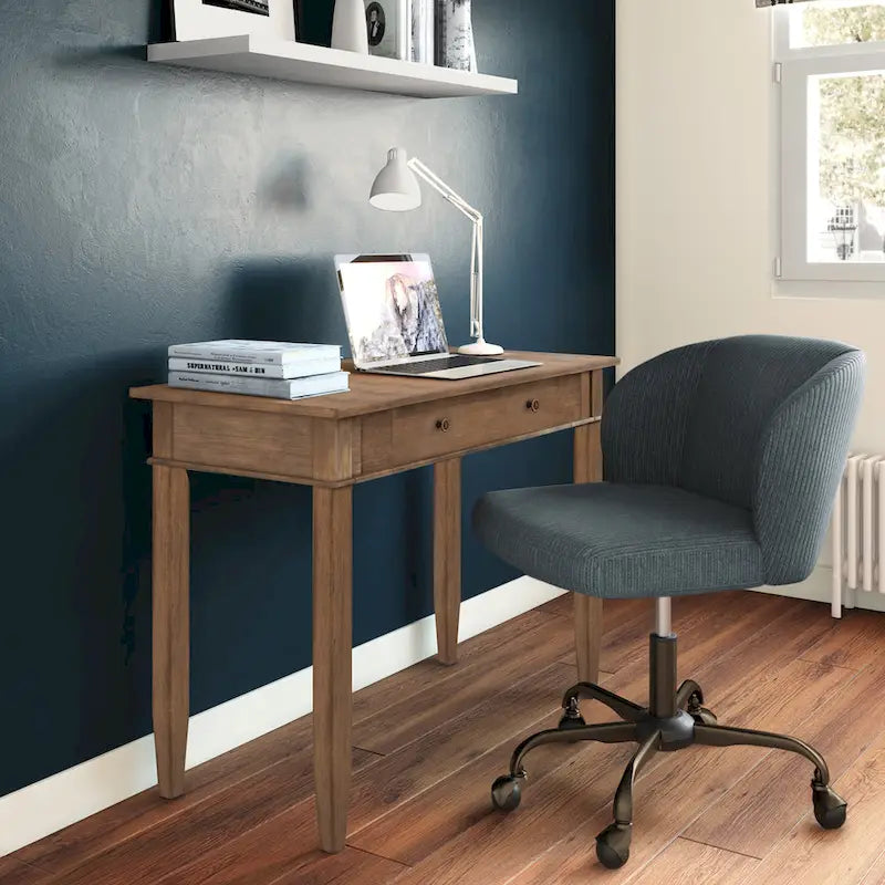 WYNDENHALL Scrivania da Ufficio Transizionale in LEGNO MASSELLO Sterling, larga 42 pollici