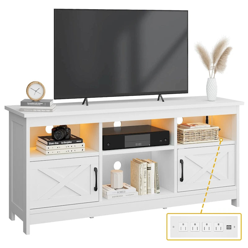 Mobile TV Moasis Farmhouse per TV da 65/55 pollici