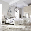 Homestyles Seaside Lodge Off-White King Bed Frame