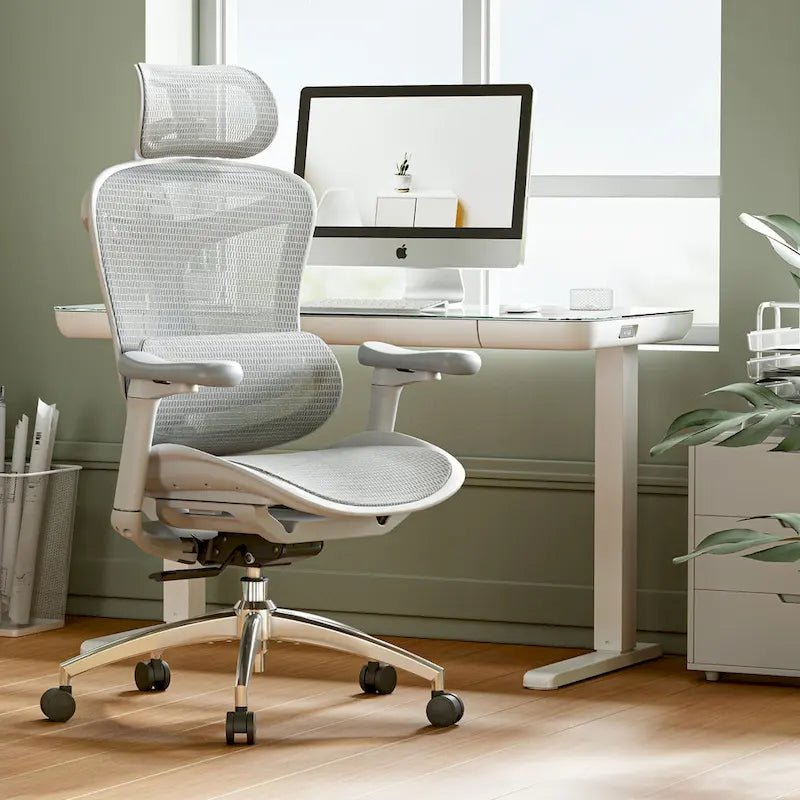 SIHOO Ergonomic Ofiice Chair Doro-C300, Auto-Adaptive Lumbar Support, and 3D Linkage Armrests, Black - 78*70*125