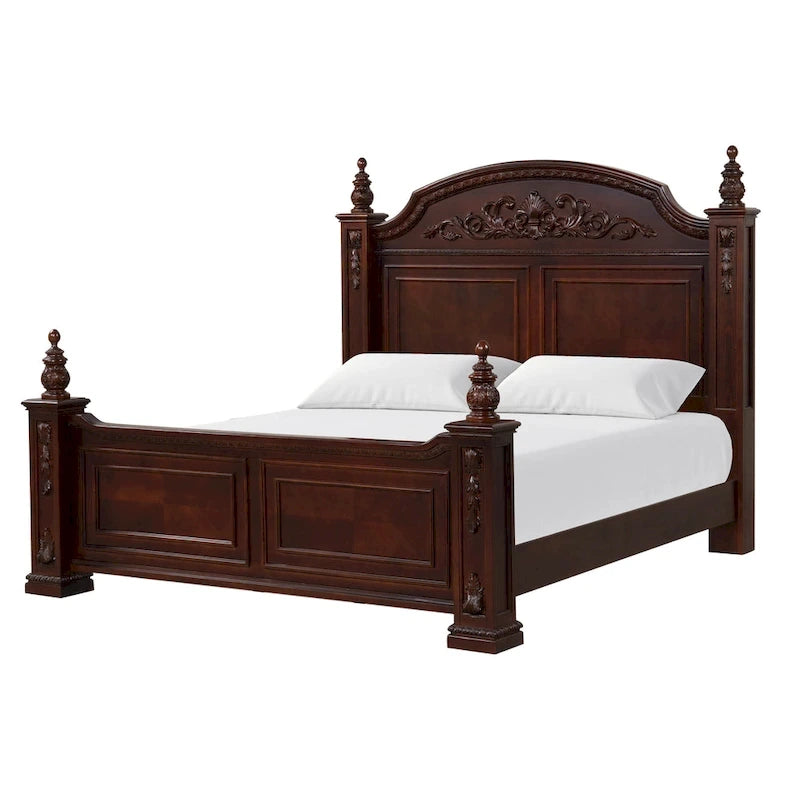 Glory Furniture Lyndon G09400A-KB King Bed Post Bed Cherry Finish