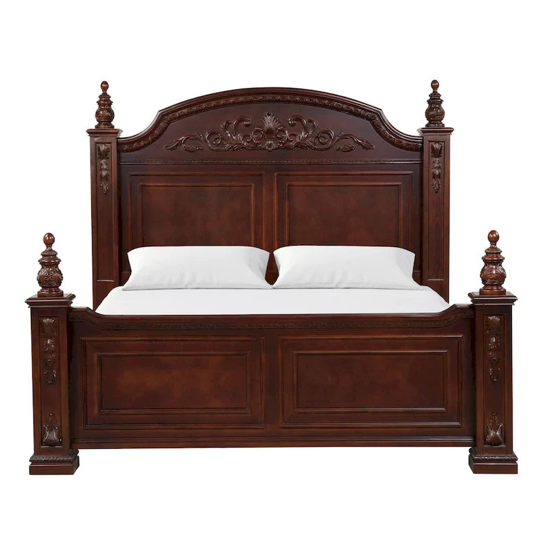 Glory Furniture Lyndon G09400A-KB King Bed Post Bed Cherry Finish