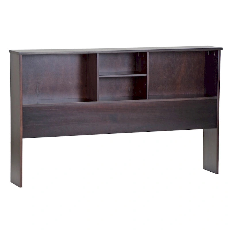 Palace Imports 100% Solid Wood Kansas Full Size Bookcase Headboard