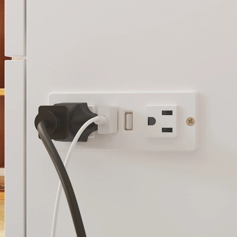 Cassettiera con letto a scomparsa bianco, ideale per sala feste, ufficio o per ottimizzare gli spazi.