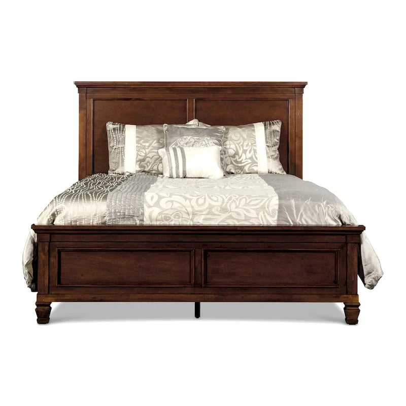 New Classic Furniture Hamlette Cherry Panel Bed