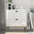 Clihome Wooden 2-Drawer Storage Nightstand