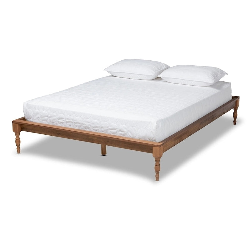 Struttura letto in legno vintage Copper Grove Crasnoe di ispirazione francese